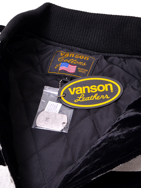 VANSON（バンソン） ジャケット レディース メンズ スカル ボーン