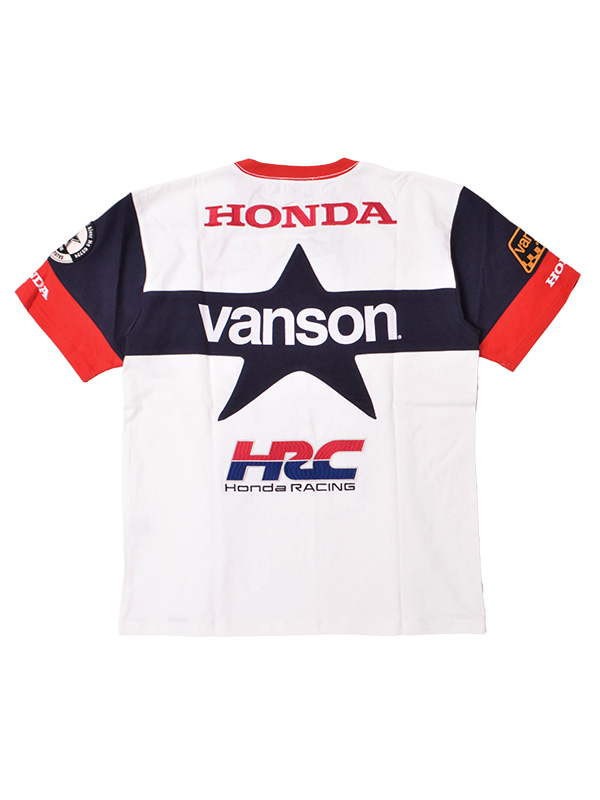 VANSON（バンソン） 【在庫処分】VANSON HONDA ホンダ Tシャツ メンズ