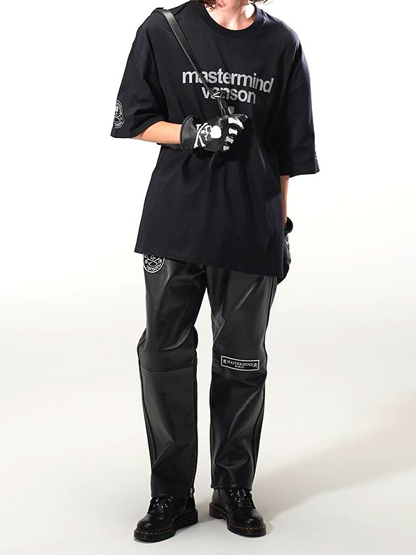 バンソン vanson レザーパンツ 34インチ XL 本革 牛皮 訳あり VANSON(バンソン) Biker leather pants バイカー レザー パンツ