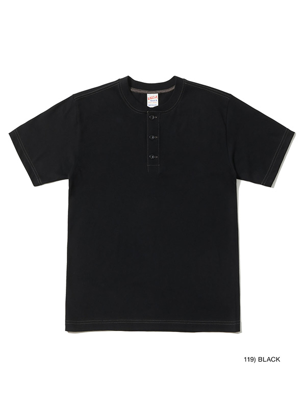 WHITESVILLE ホワイツ ビル Tシャツ パックT ヘンリーネック 半袖 綿