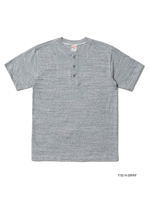 WHITESVILLE ホワイツ ビル Tシャツ パックT ヘンリーネック 半袖 綿