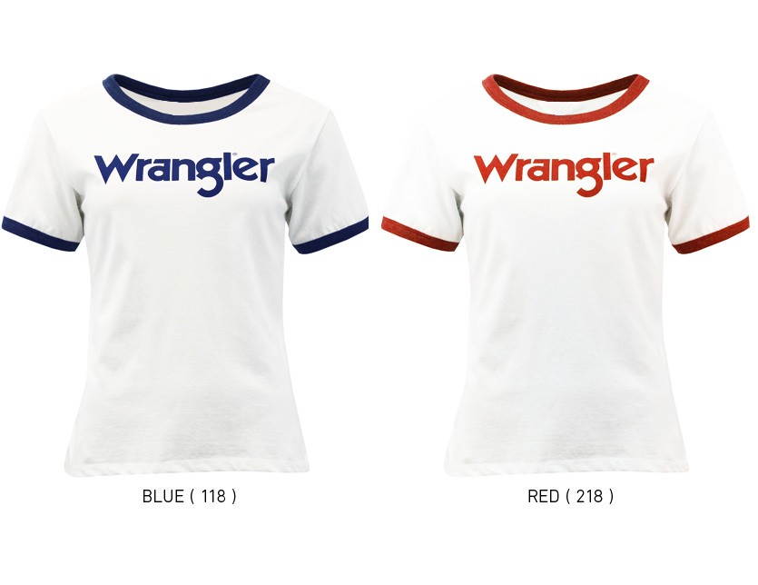 ラングラー Wrangler Tシャツ レディース 半袖 カジュアル カットソー 