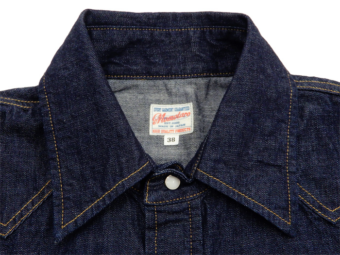 桃太郎ジーンズ ウエスタンシャツ Momotaro Jeans 出陣ライン