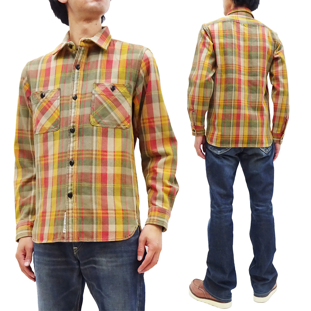 HOUSTON（ヒューストン） ビエラチェック ワークシャツ ヴィンテージ