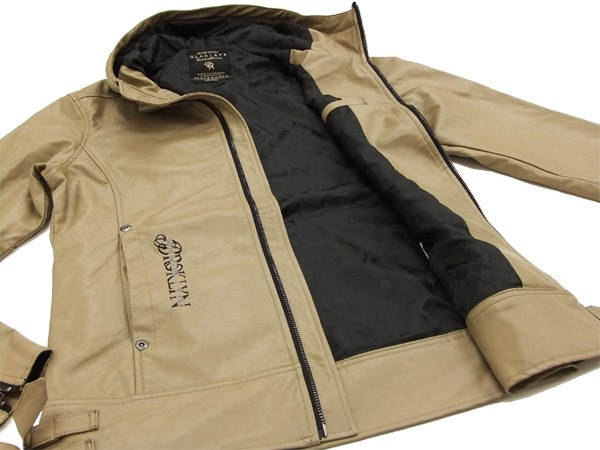 グラディエイト フェイクレザー パーカージャケット 453531 GLADIATE