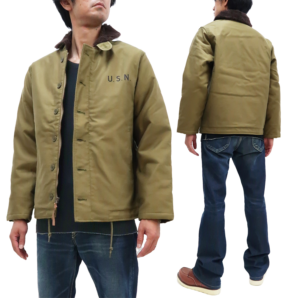 ヒューストン N-1 デッキジャケット アルパカライニング HOUSTON U.S.N. ミリタリージャケット 51131 タン 新品 :  51131-tan : 服の福助商店 - 通販 - Yahoo!ショッピング