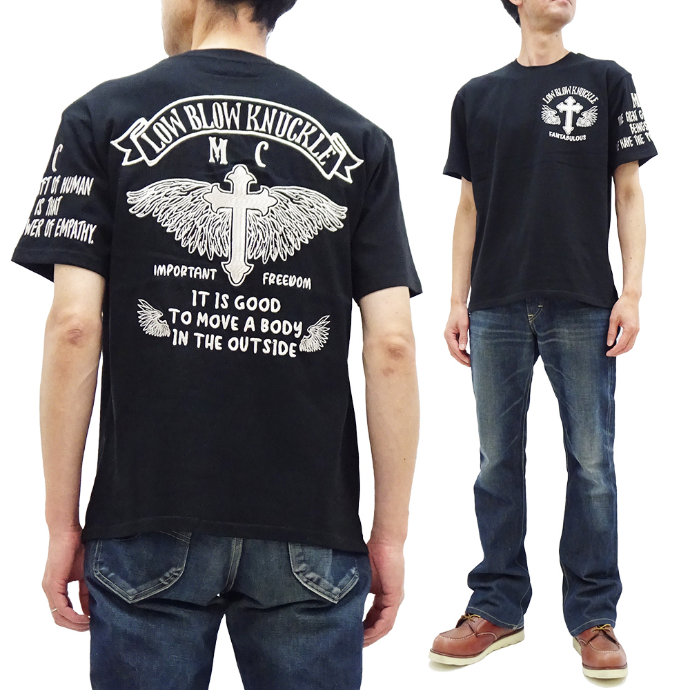 ローブローナックル OE天竺 半袖Tシャツ LOWBLOW KNUCKLE 