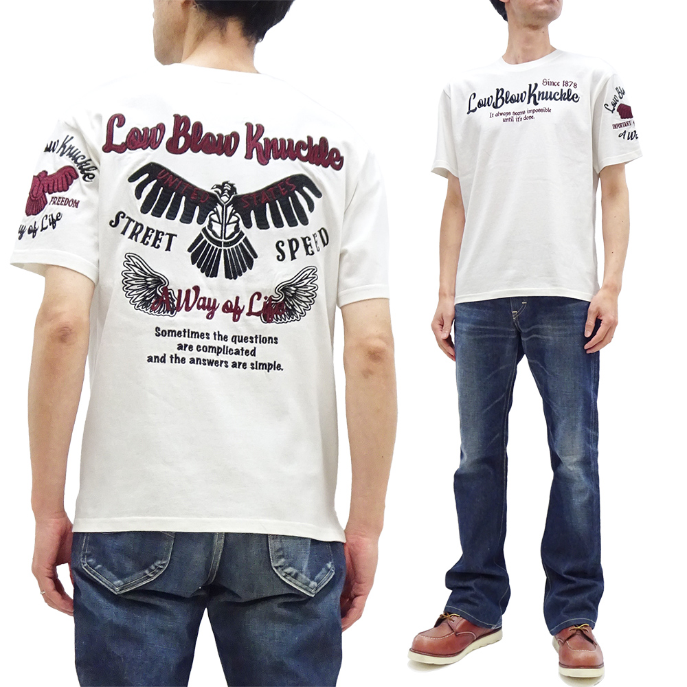ローブローナックル OE天竺 半袖Tシャツ LOWBLOW KNUCKLE 