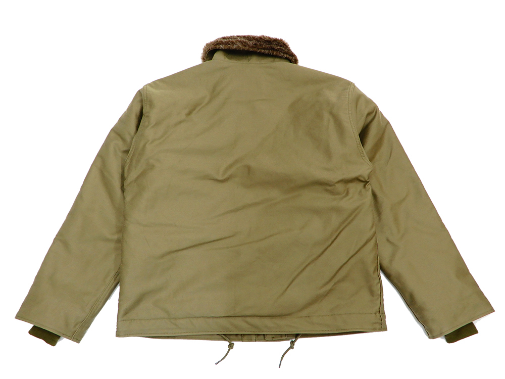 中古】HOUSTON U.S.N. ミリタリージャケット サイズ38 ネイビー