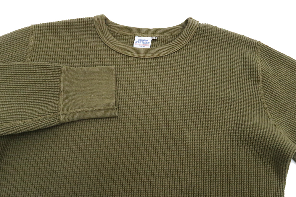 STUDIO D'ARTISAN ステュディオダルチザン ヘビーサーマル 長袖T