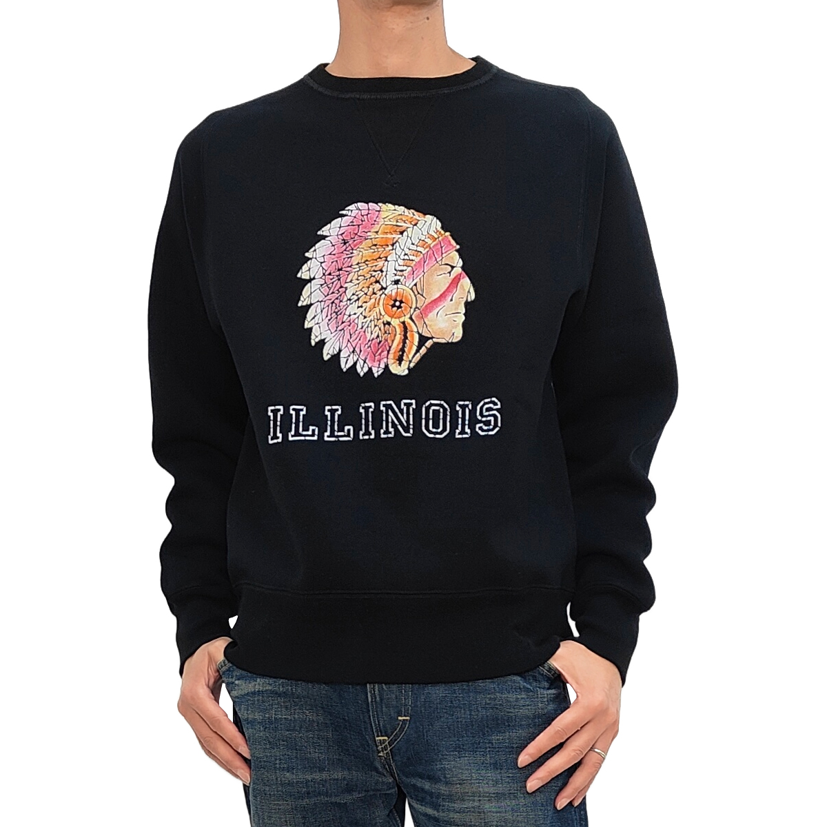 JELADO（ジェラード） スウェット JELADO ILLINOIS 電着フロッキー