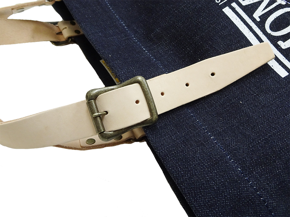 レザーハンドルデニムトートバッグ｜MOMOTARO JEANS MOMOTARO