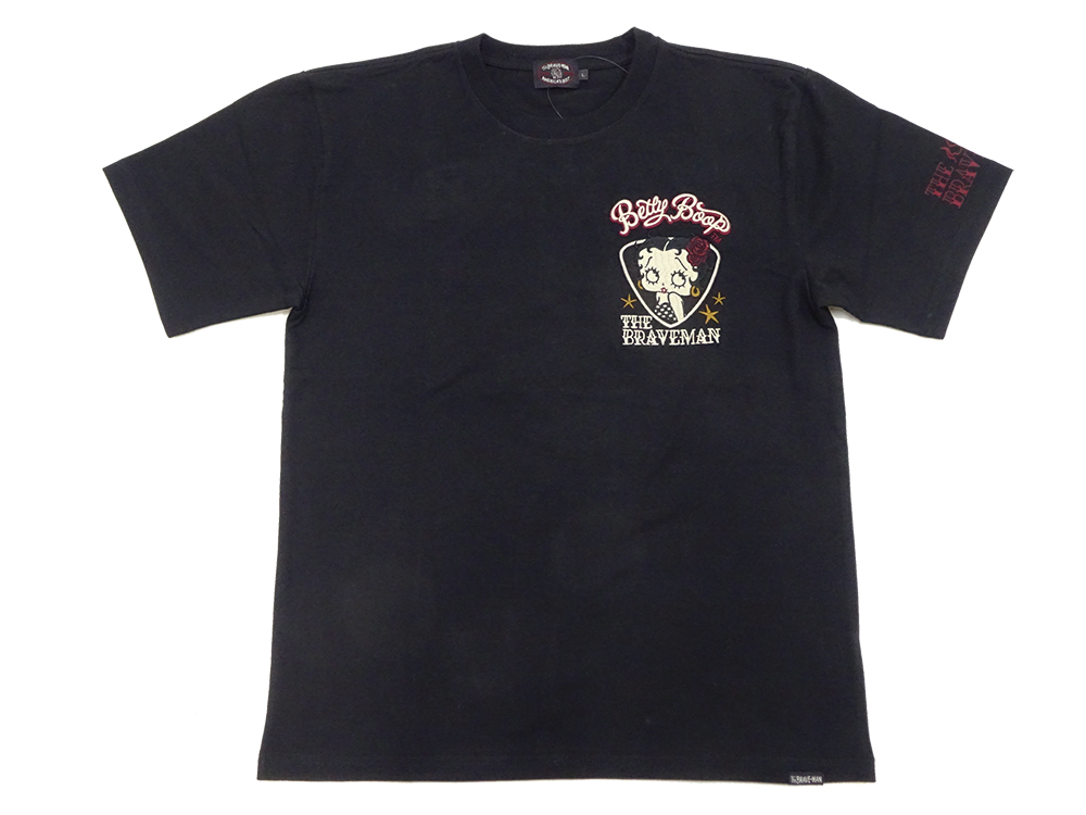 BETTY BOOP ベティ・ブープ ブレイブマン Tシャツ シンガー