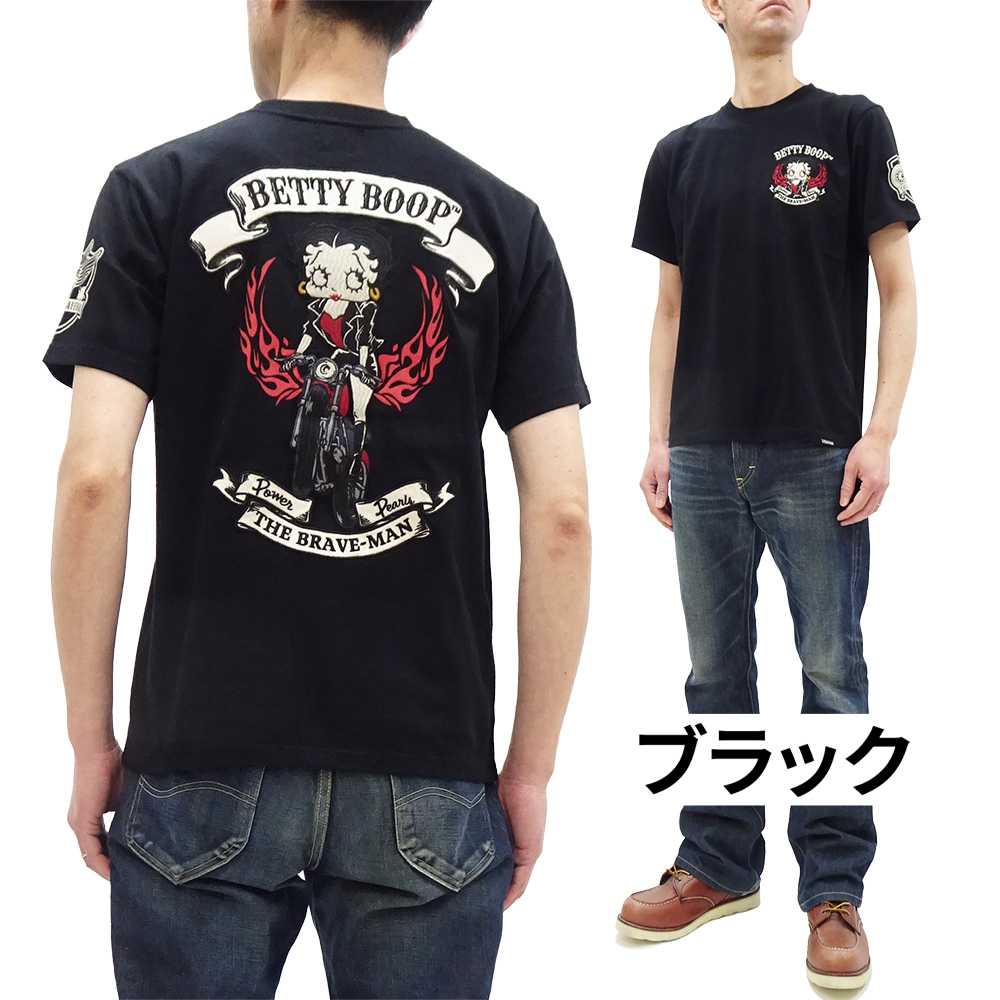 BETTY BOOP（ベティ ブープ） ブレイブマン Tシャツ スタンディング