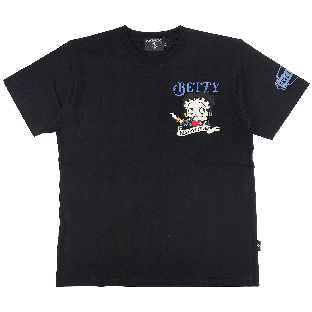 BETTY BOOP（ベティ ブープ） 半袖Tシャツ ベティちゃん Free Custom