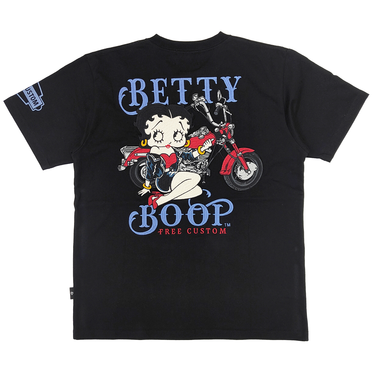 BETTY BOOP（ベティ ブープ） 半袖Tシャツ ベティちゃん Free Custom