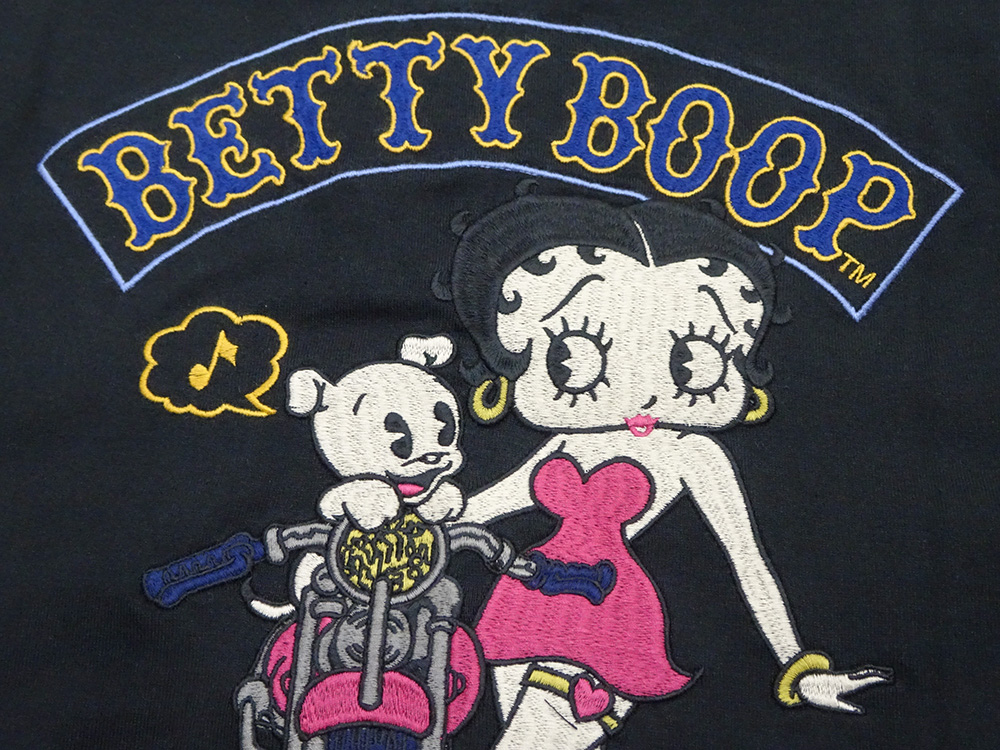 BETTY BOOP（ベティ ブープ） 半袖Tシャツ ベティちゃん＆パジー