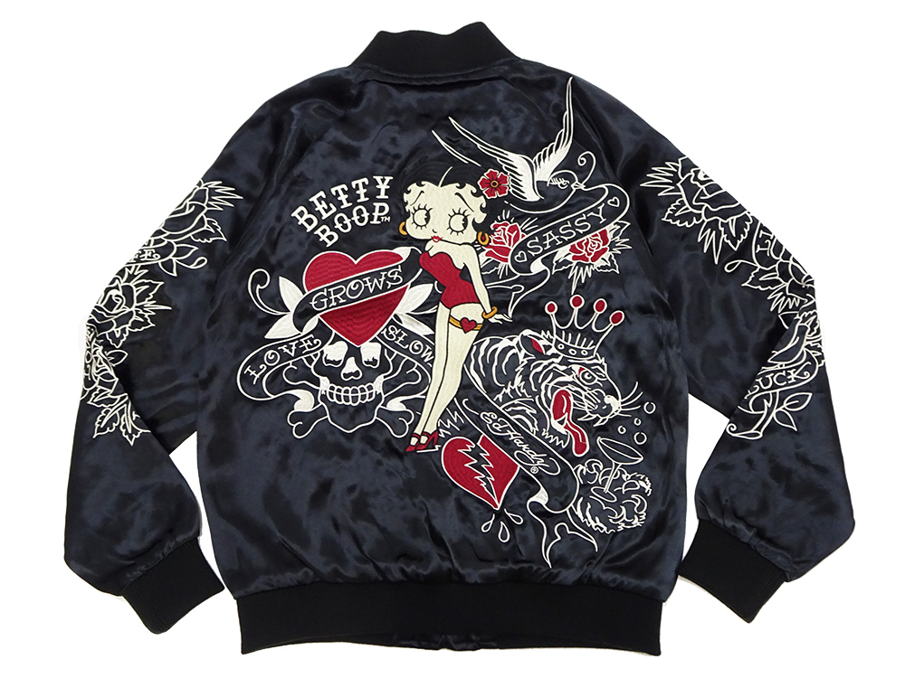 Ed Hardy × Betty Boop スカジャン エドハーディー ベティちゃん