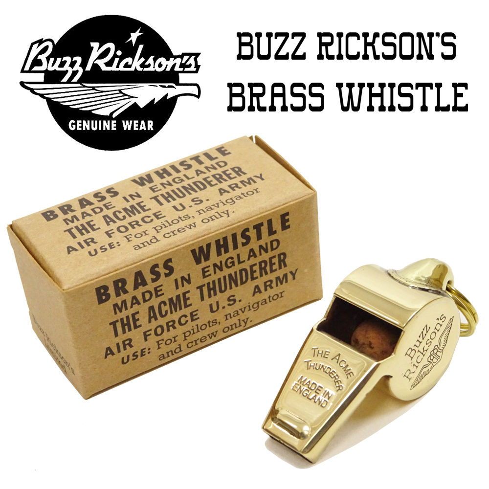 バズリクソンズ オリジナル ブラス ホイッスル BR02763 BUZZ RICKSON'S