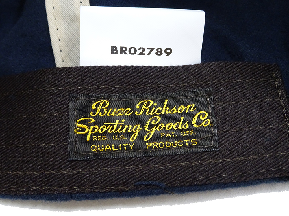 BUZZ RICKSON'S バズリクソンズ ベースボールキャップ U.S.N. BASEBALL