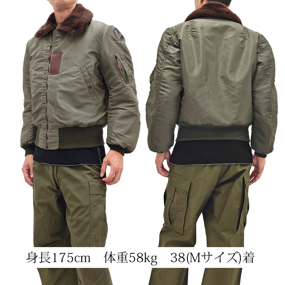 Buzz Rickson'sバズリクソンズ B-15フライトジャケット 38 BUZZ RICKSON'S バズリクソンズ フライトジャケット Type B-15C (MOD