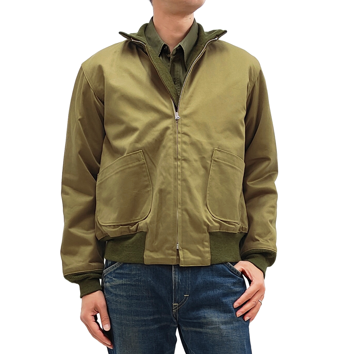 バズリクソンズ　タンカース コンバットジャケット　S フライトジャケット　N1 楽天市場】バズリクソンズ Buzz Rickson's タンカース TANK PATCH