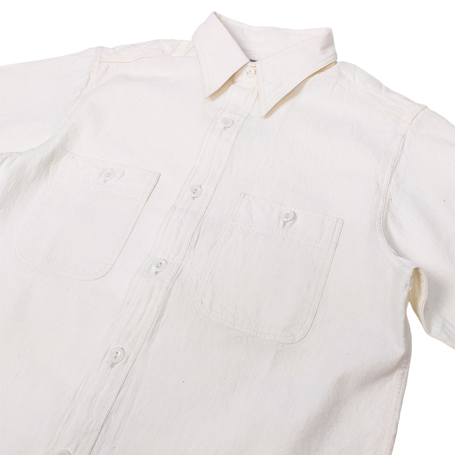 BUZZ RICKSON'S バズリクソンズ ホワイトシャンブレー ワークシャツ