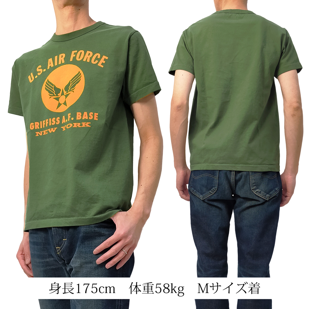 BUZZ RICKSON'S バズリクソンズ ミリタリー Tシャツ U.S.A.F.