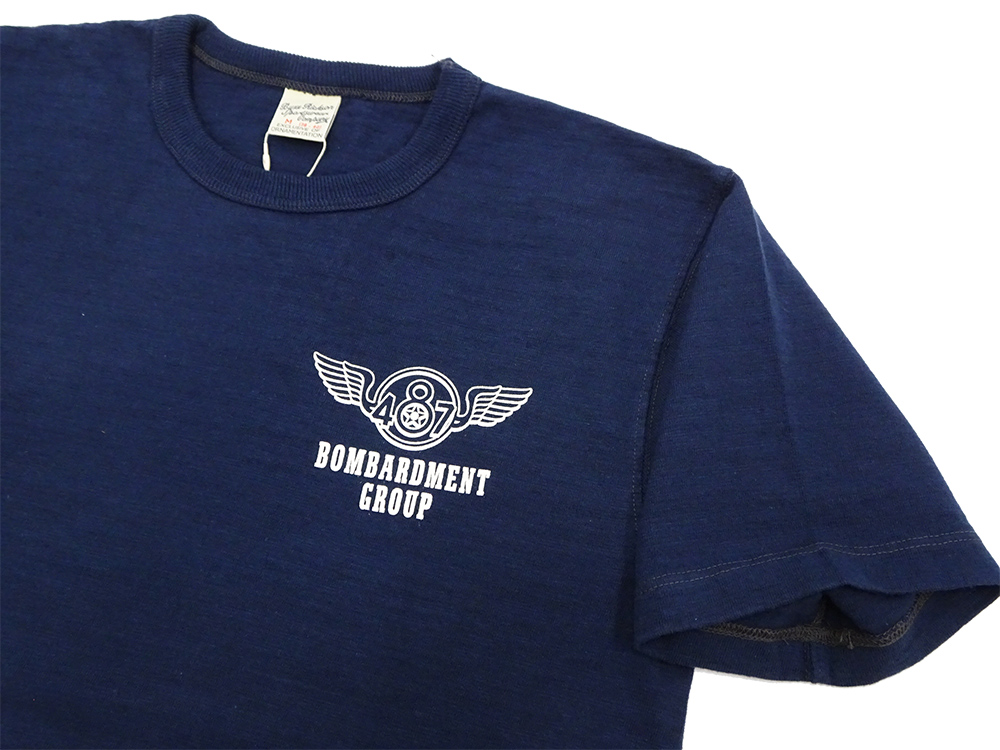 BUZZ RICKSON'S バズリクソンズ ミリタリー スラブTシャツ 487th BOMB