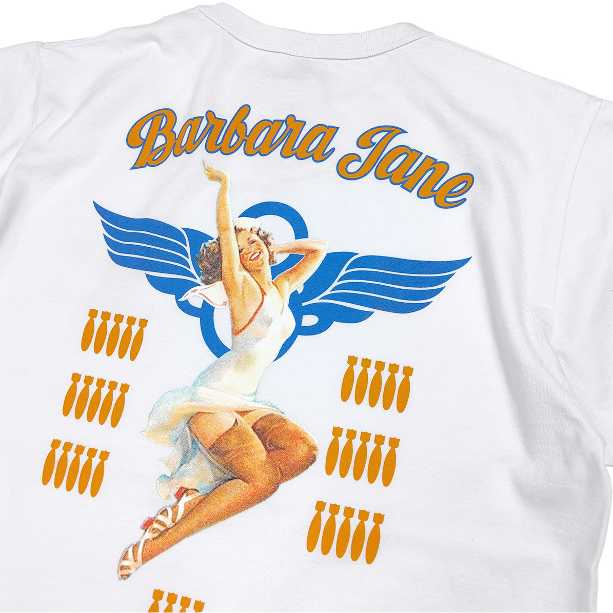 0*タ様 Buzz Rickson’s バズリクソンズ　ピンナップガール　レザー BUZZ RICKSON'S バズリクソンズ BARBARA JANE 半袖Tシャツ ピンナップ