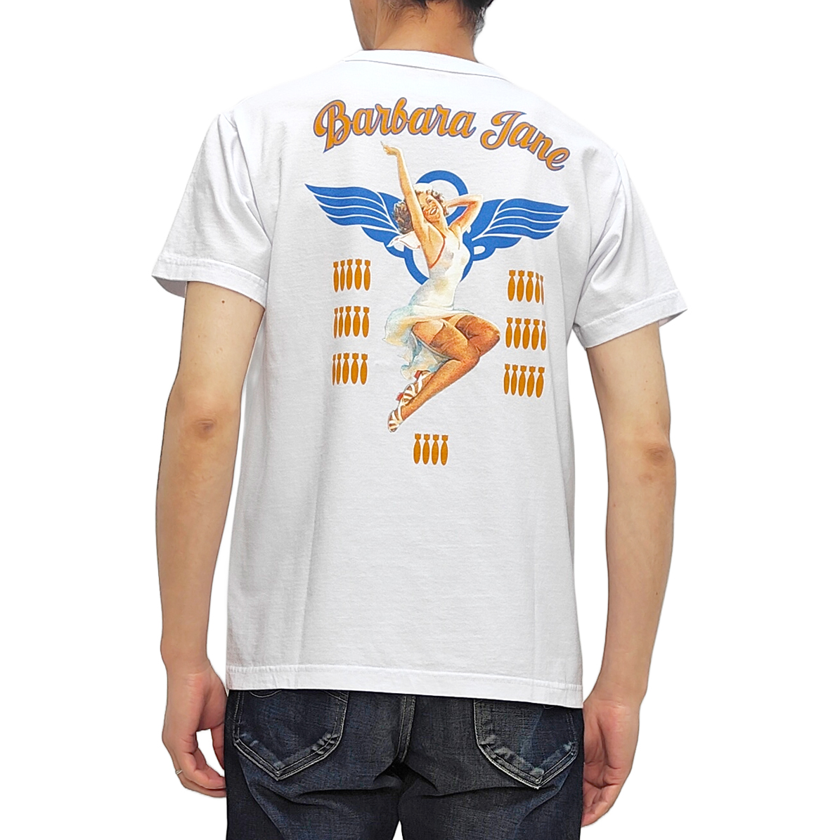 BUZZ RICKSON'S バズリクソンズ BARBARA JANE 半袖Tシャツ ピンナップ