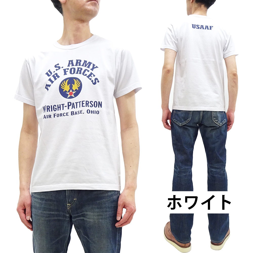 BUZZ RICKSON'S バズリクソンズ ミリタリー Tシャツ U.S.A.A.F. ライト