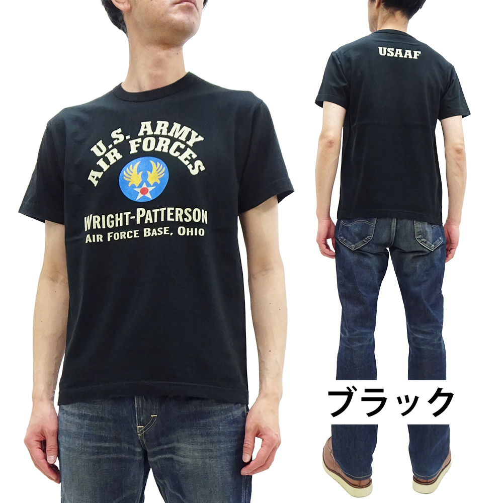 BUZZ RICKSON'S バズリクソンズ ミリタリー Tシャツ U.S.A.A.F. ライト