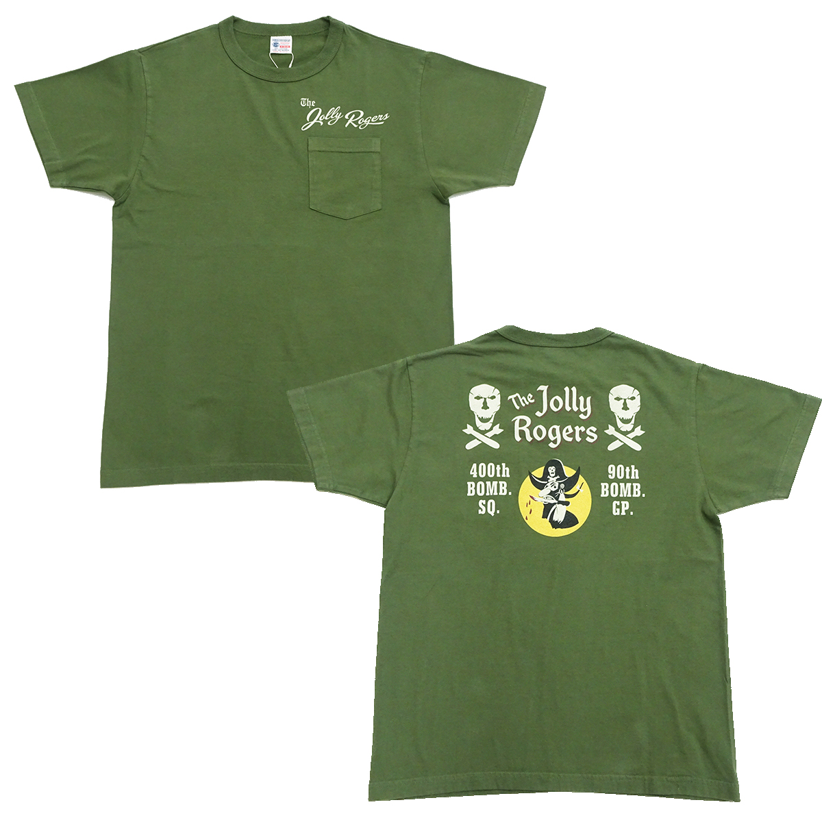 BUZZ RICKSON'S バズリクソンズ ミリタリー ポケットTシャツ ジョリー