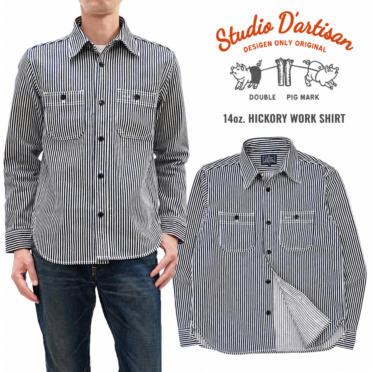 clore+ レディワークシャツ CLORE + Lady Work Shirt【Light beige】 【公式通販】