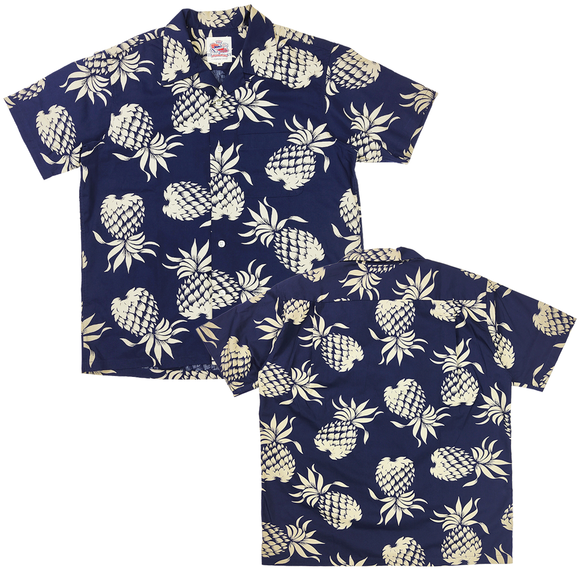 DUKE KAHANAMOKU デューク・カハナモク コットン ハワイアンシャツ