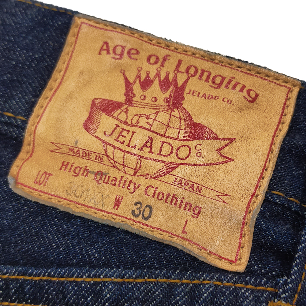 JELADO ジェラード Age of Longing 301XX デニムパンツ 14oz 白