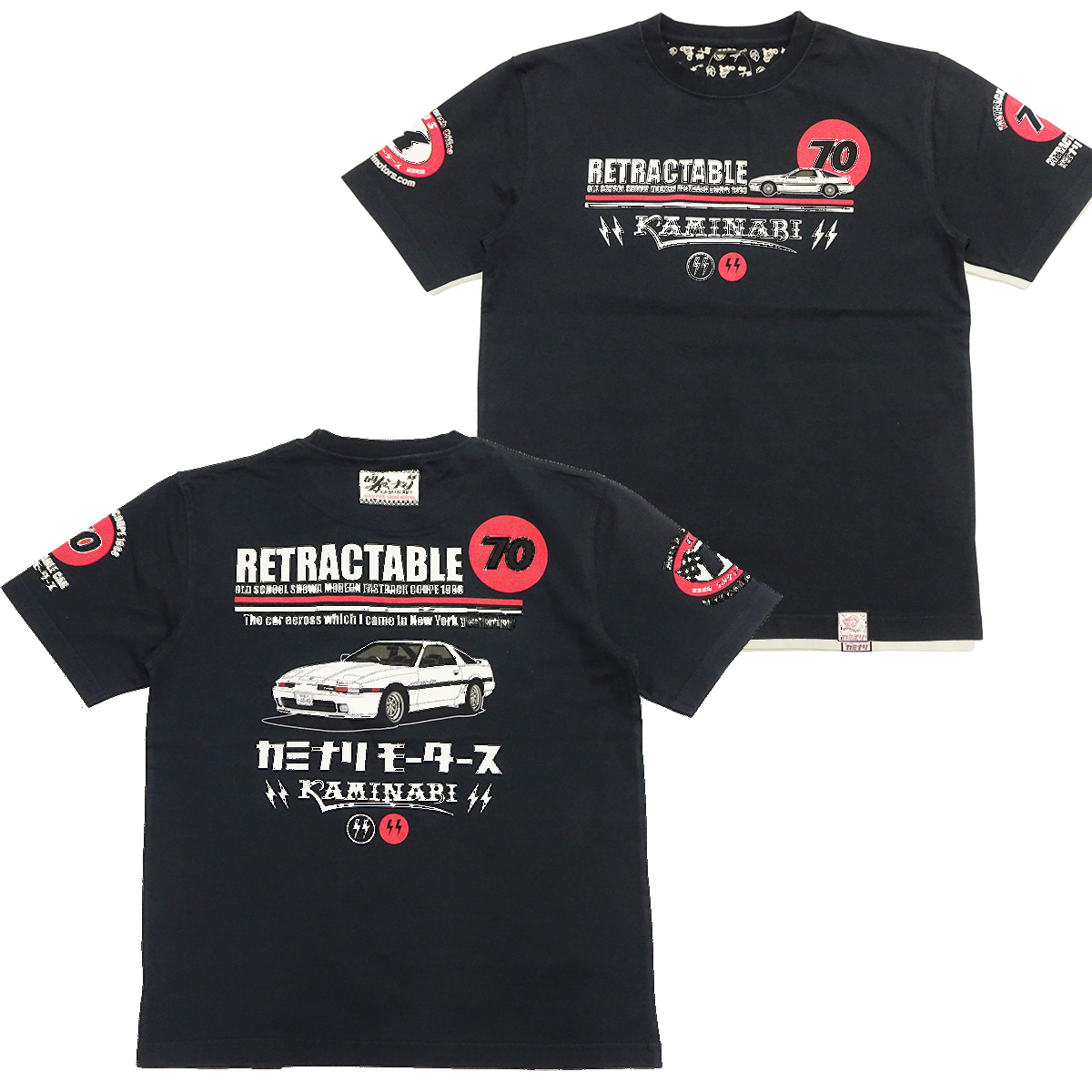 TEDMAN（テッドマン） カミナリモータース 半袖Tシャツ KAMINARI 初代