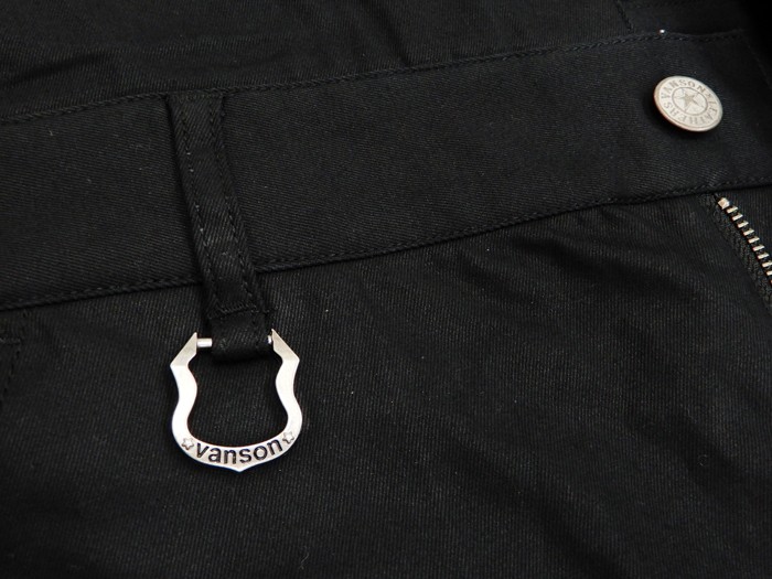 Vanson つなぎ　オールインワン　オーバーオールM 黒 VANSON（バンソン） オールインワン つなぎ オーバーオール フライング