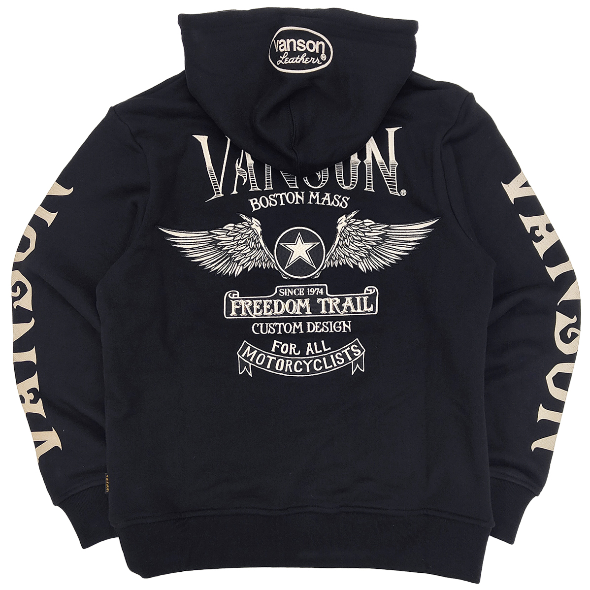 VANSON（バンソン） プルオーバー フーデッド スウェットシャツ 裏毛