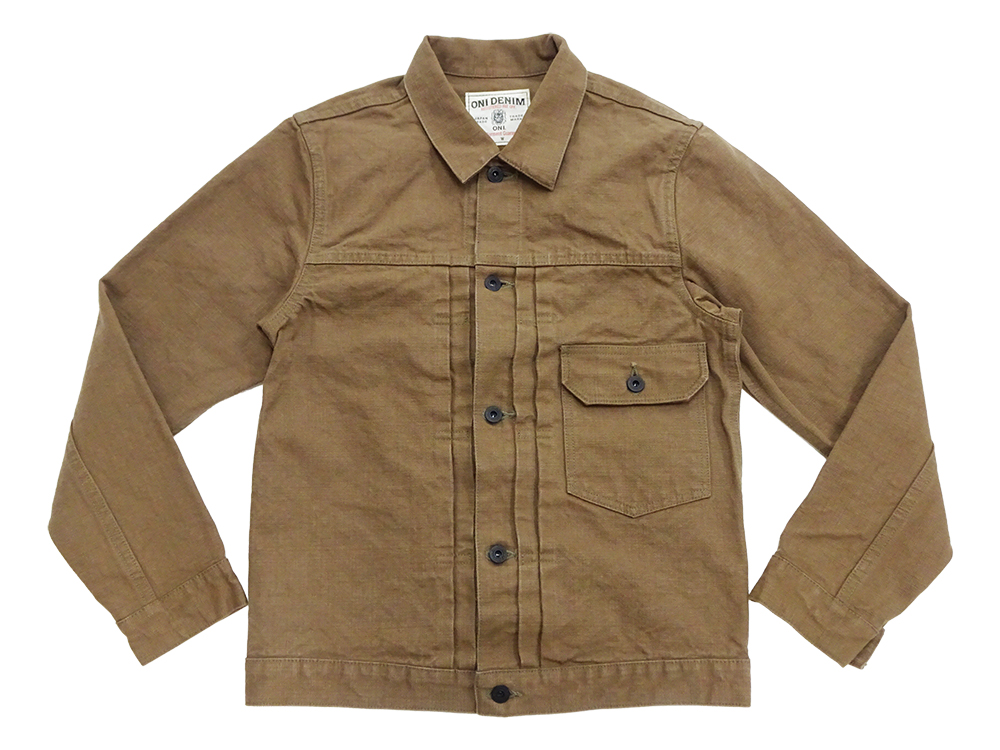 鬼デニム ヘビーオックス ジャケット ONI DENIM 13oz. 硫化染め 1st