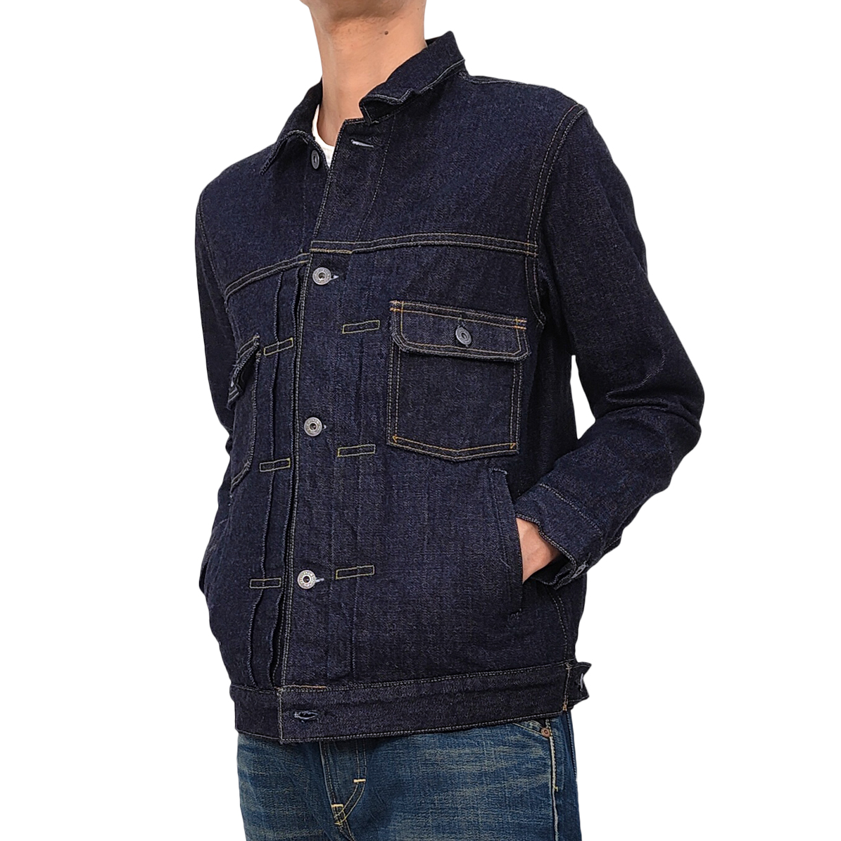 鬼デニム デニムジャケット ONI Denim 2ndモデル 15oz ローテンション