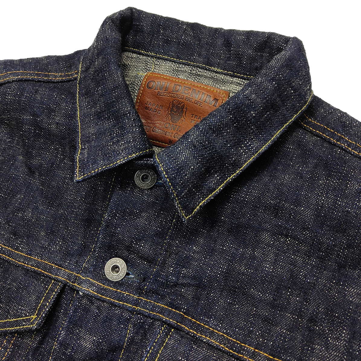 鬼デニム 17oz 鬼絣 デニムジャケット ONI Denim スラブデニム 3rd G