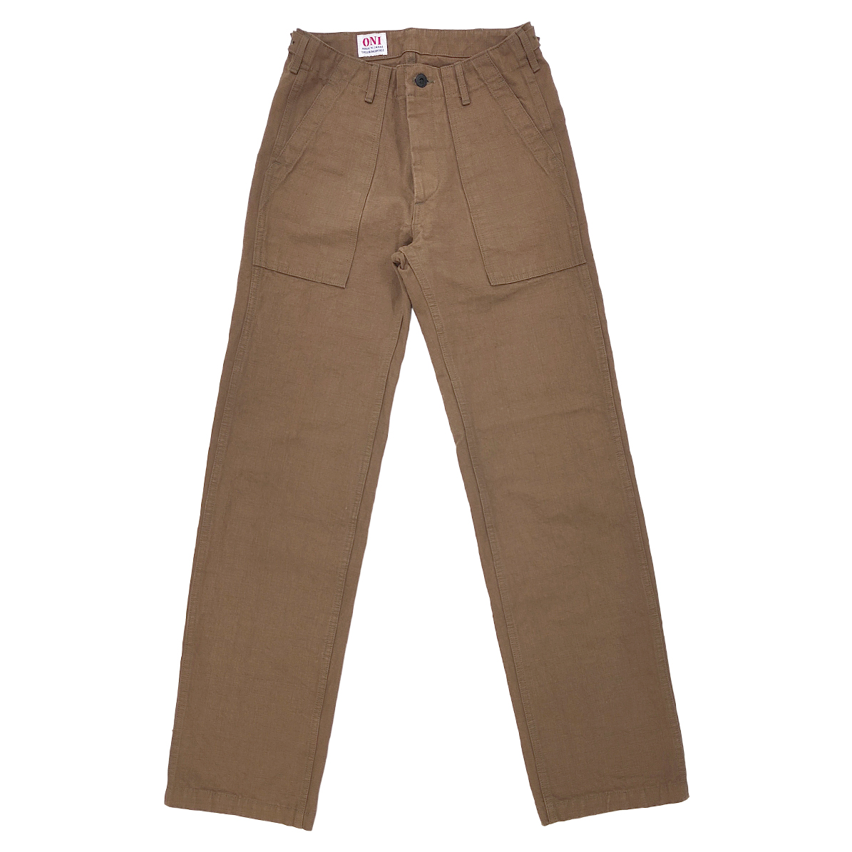 鬼デニム ヘビーオックス ベイカーパンツ ONI Denim 13oz. 硫化染め