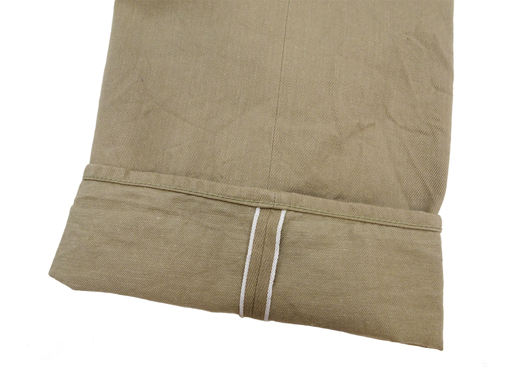 鬼デニム チノパンツ ONI266SVC-KHB リラックスストレート 8oz