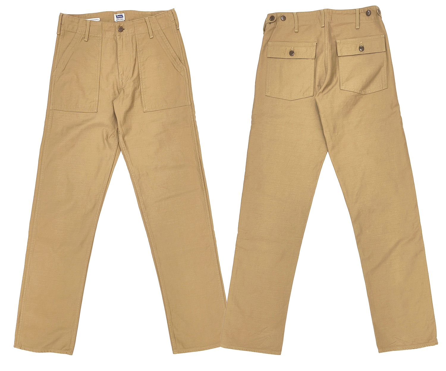 Pherrow's ベージュ ユーティリティパンツ Pherrow's（フェローズ） ベイカーパンツ Pherrows ユーティリティー