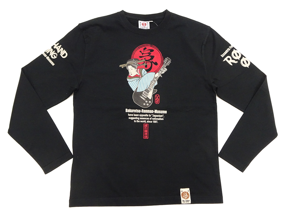 B-R-M 爆裂爛漫娘 爆裂爛漫娘 長袖Tシャツ B-R-M 爆烈 花魁 ROCK ON