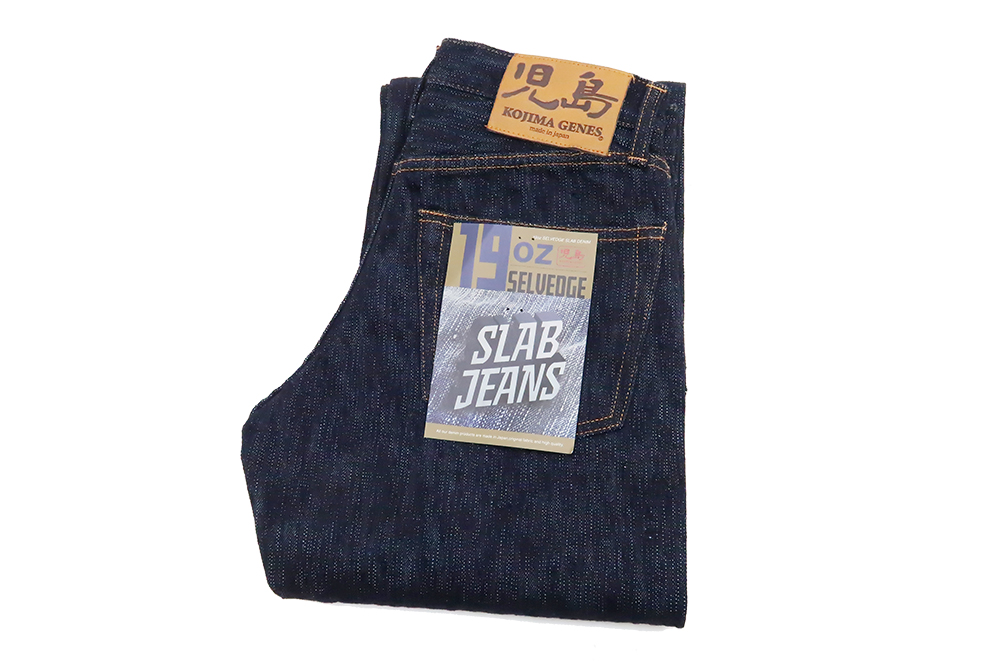 児島ジーンズ デニムパンツ 19oz スラブ セルビッチデニム