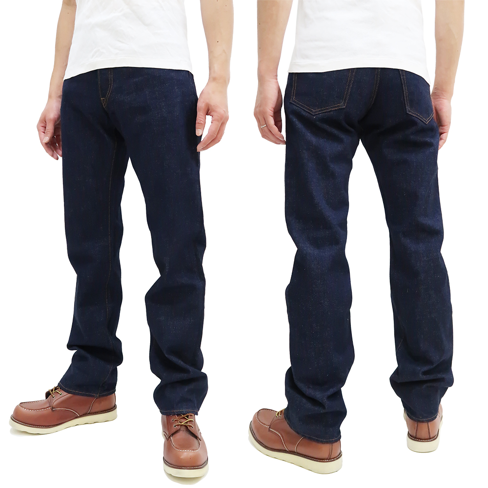 児島ジーンズ デニムパンツ 15oz セルビッチデニム クラッシック ストレート ジーンズ RNB-102R 新品