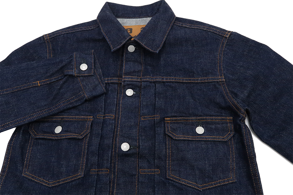 児島ジーンズ デニムジャケット KOJIMA GENES 15oz セルビッチ セカンドモデル Gジャン RNB-552 新品 :rnb-552:服の福助商店  - 通販 - Yahoo!ショッピング